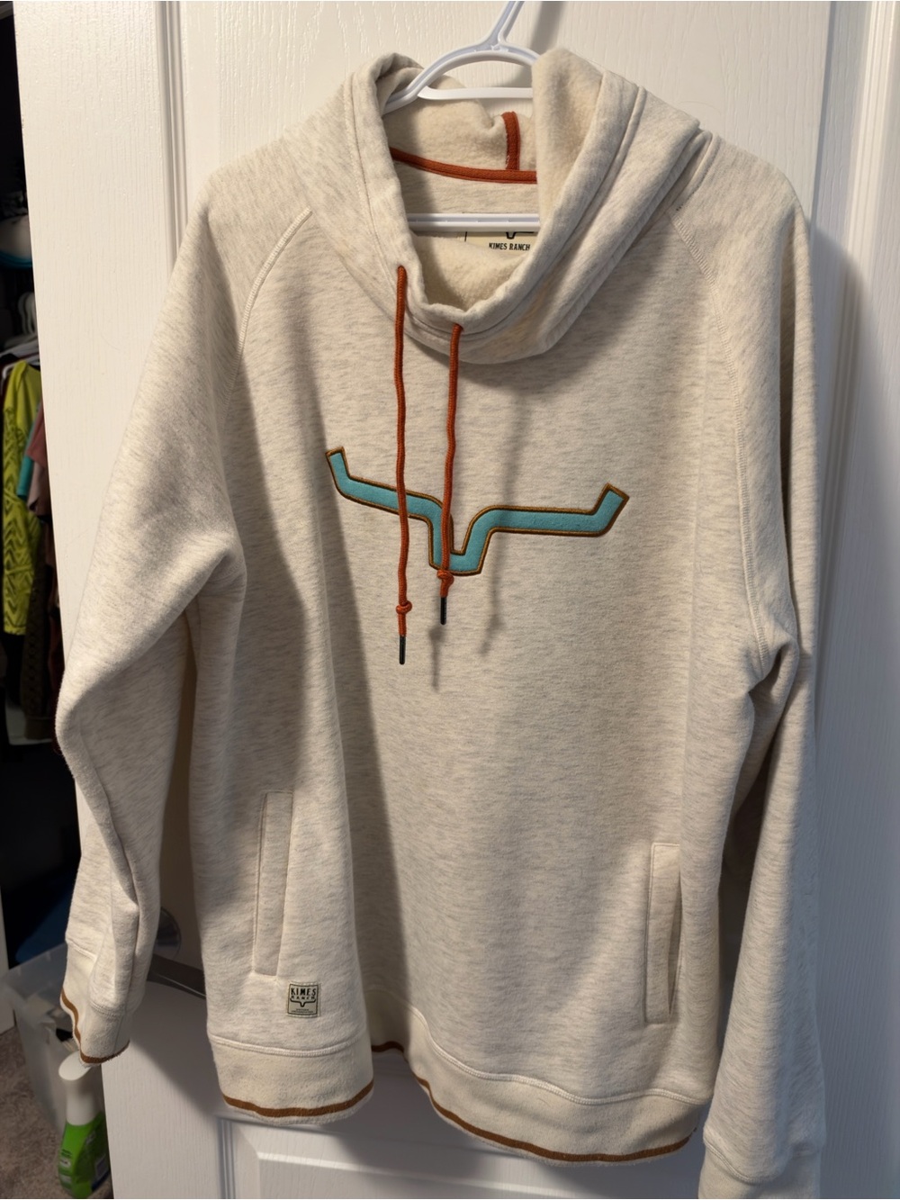 Ladies Kimes Ranch Cowl Neck hoodie